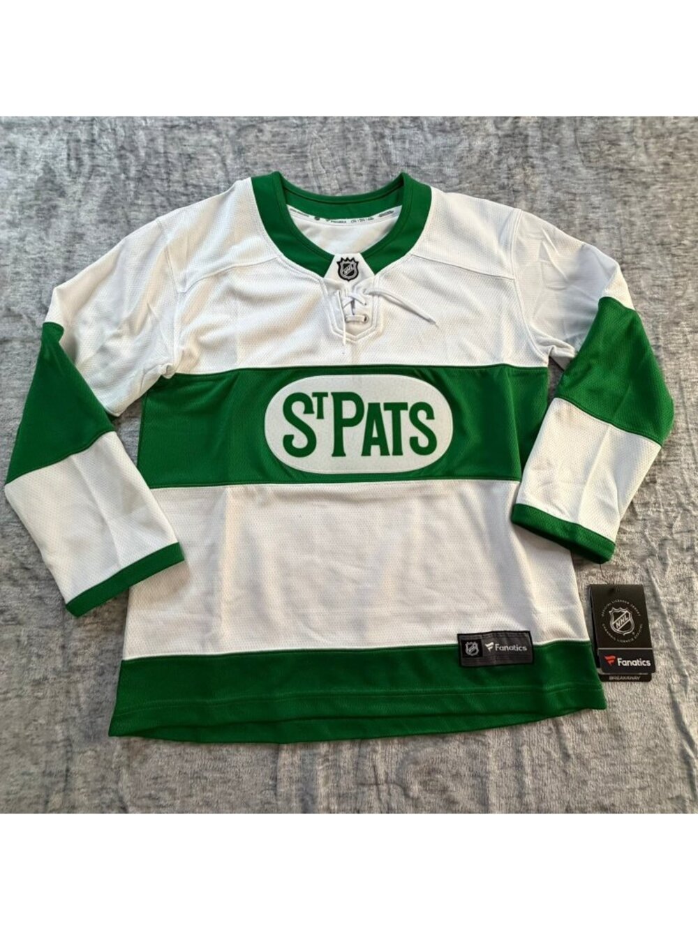 Toronto St. Pats Hockey Jersey Fanatics Youth L/XL NHL Heritage